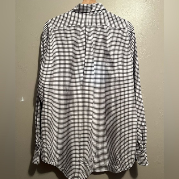 Ralph Lauren Classic Fit 100% Cotton Men's Red & Blue Checkered Shirt 15.5 34/35 - Picture 10 of 16